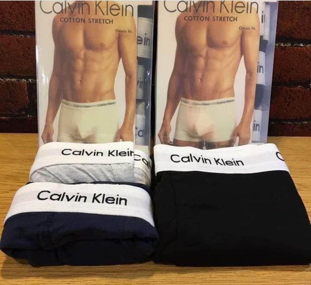 Calvin Klein Cotton Stretch Boxer Briefs (3 Pack)