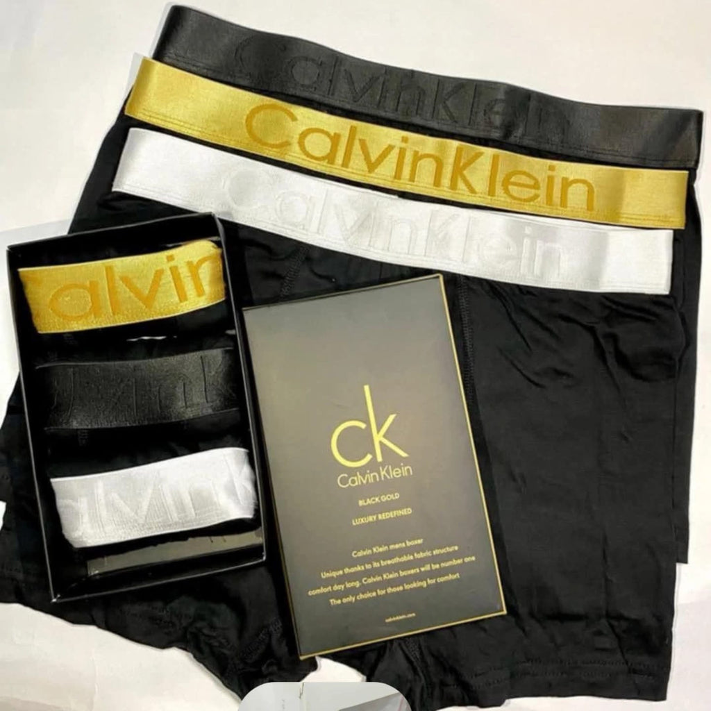 Calvin Klein Black Gold Boxer Set