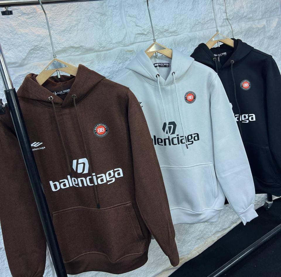 Balenciaga BB Logo Classic Hoodie