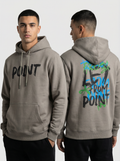“POINT” Graffiti Graphic Hoodie